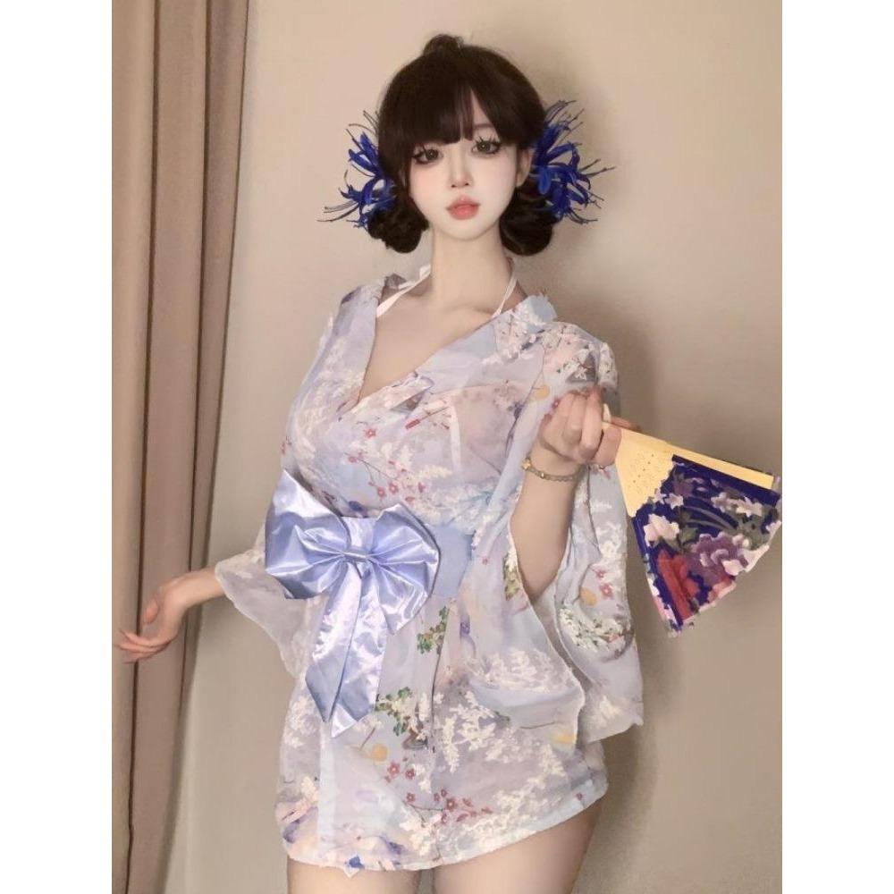 Japanese Lolita Sexy Costumes Maid Uniform Role Play Cute Sweet Schoolgirl Uniform Stage Show Costume Lingerie Exotic Outfit