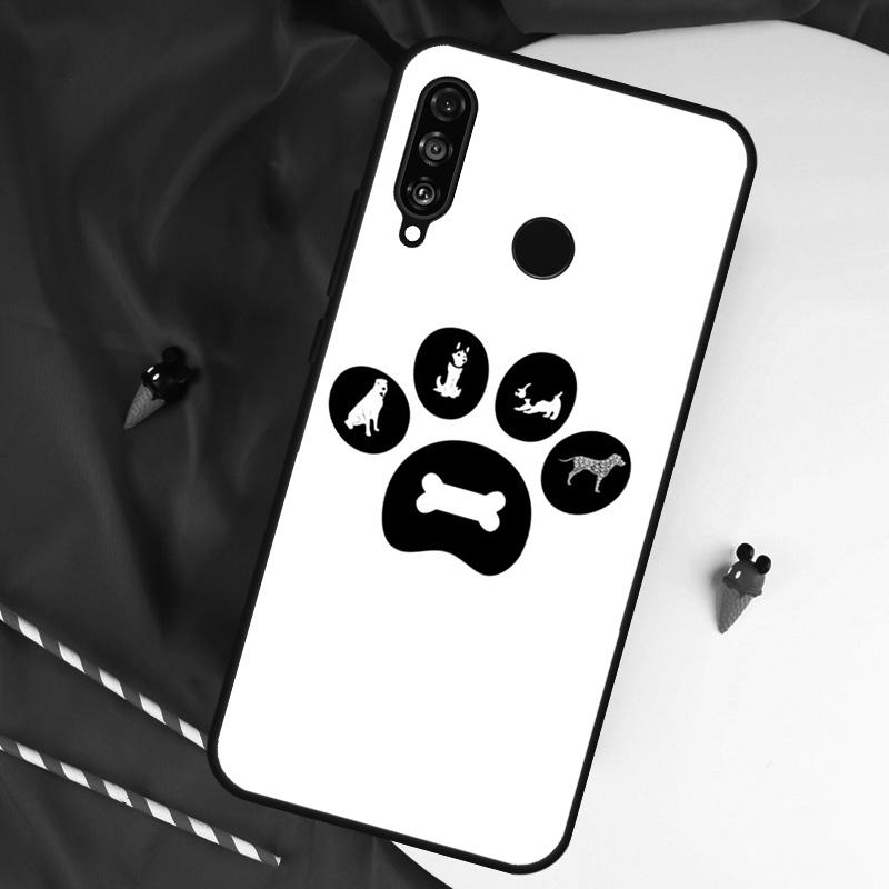 Dog Foot Paw Colorful Pattern For Huawei Nova Y90 Y70 Y60 Y72 Y73 Y61 Y91 7i 8i 11i 12i 12s 9 10 SE P20 P30 P40 Lite Case