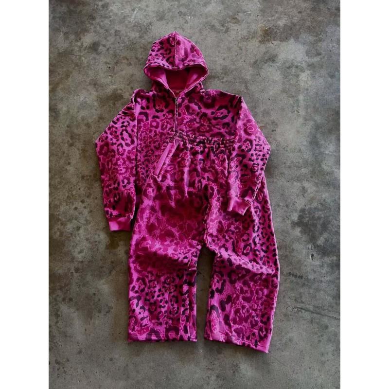 Hooded Sweatshirt Men Women Star Letter Print Loose Fit Casual Streetwear Fall Winter