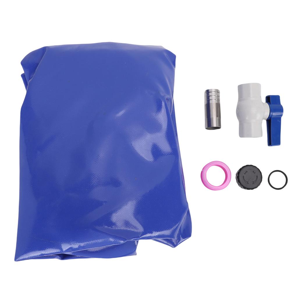 Water Storage Bladder 110L Large Capacity Portable Foldable PVC Soft Water Tank for Outdoor Garden Camping