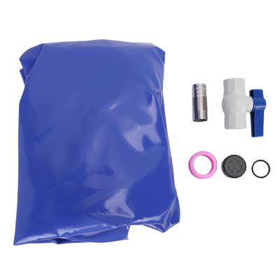 Serbatoio d'acqua portatile pieghevole in PVC di grande capacità da 110 litri, ideale per giardino e campeggio all'aperto.