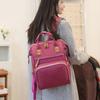 Large-capacity mommy bag, multifunctional and portable, designed for easy storage and carrying, a lightweight backpack for moms, with multiple