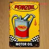 Vintage Pennzoil Motor Oil Metal Tin Sign Retro Wall Art Decor 8x12 Inch Durable Iron Garage Bar Home Decoration