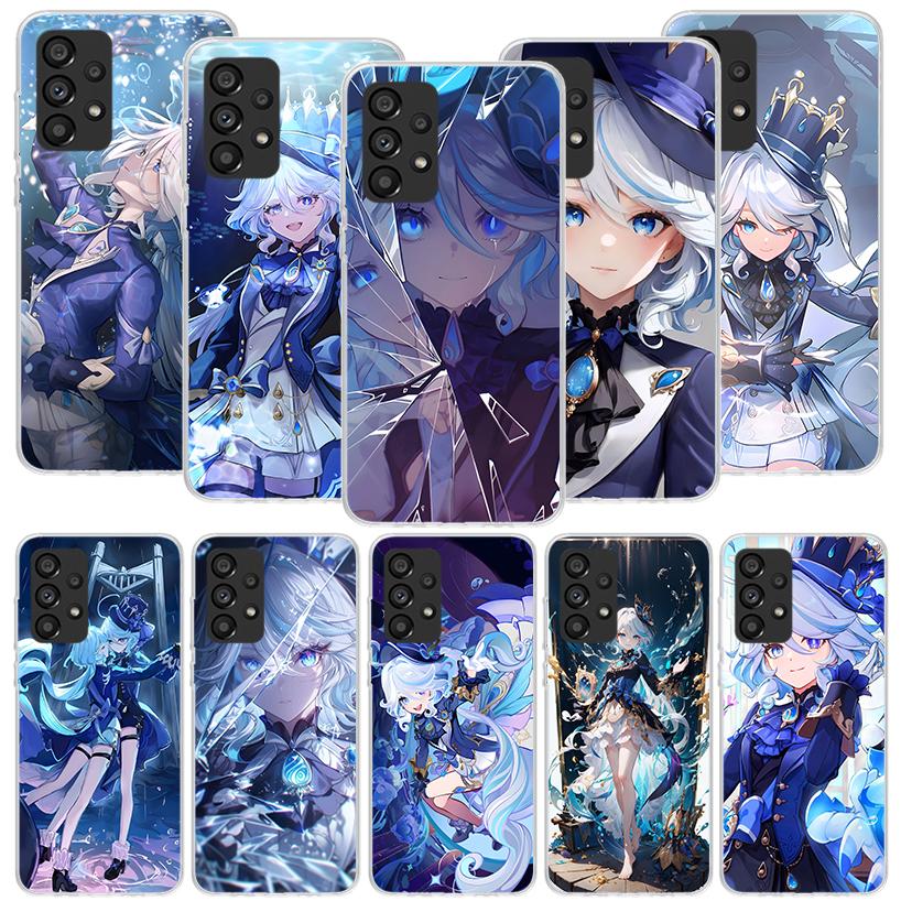 Genshin Impact Furina Handyhülle für Samsung Galaxy A17 A16 A15 A14 A13 A57 A56 A55 A54 A53 A37 A36 A35 A34 A33 A26 A25 A24 A23