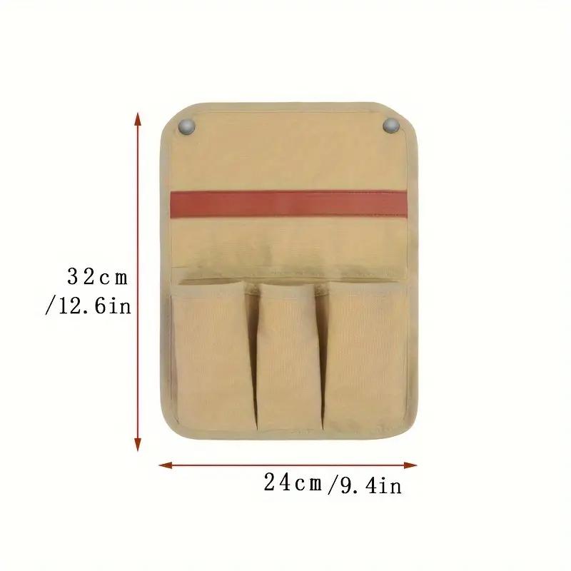 1PC Outdoor Camping Chair Armrest Storage Bags Portable Beach Chair Side Hanging Bags for Fishing Camping Hiking Organizer Pouch