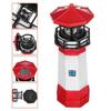 Solar-Powered LED Rotating Lighthouse Garden Ornament