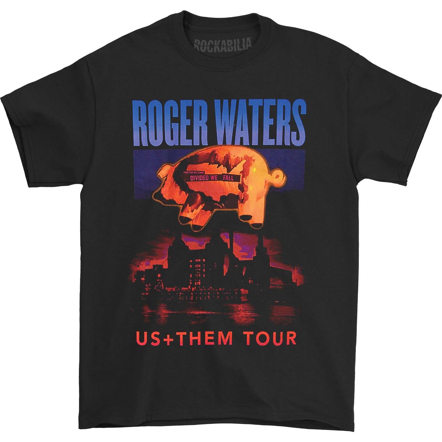 Men s Roger Waters Desert Pig T-shirt Medium Black S