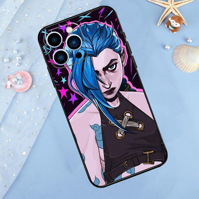 Arcane Phone Case For iPhone 15 16 Pro Max 13 11 12 14 Pro Max XR XS X 7 8 Plus 12 13 Mini Cover