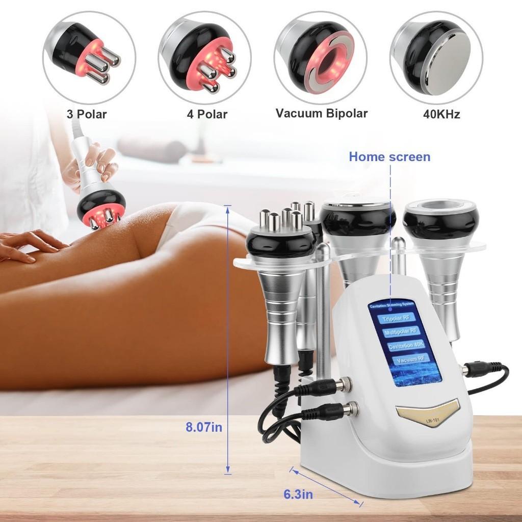 40K Cavitation Ultrasonic Weight Loss Machine Skin Lifting Tighten Massager RF Radio Body Slimming Fat Remove Machine