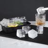 1-3PCS Silicone Ice Mold Tray for Whiskey Cocktails Wine Soup Ice Cream BPA Free Easy Release Reusable Freezer Kitchen Gadget