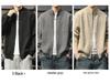 Men's Heavy-Duty Casual Zipper Knit Cardigan Sweater