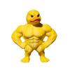 Defined Legs Muscle Duck Statue 3D Printed Muscular Duck Statue  Table Ornaments