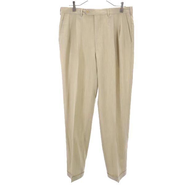 

FENDI Made in Italy wool Slacks pants 50 Beige Men s Used