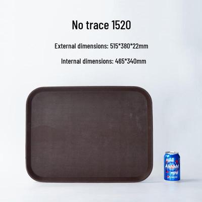 LISM Anti-slip Plastic Tempered Dining Tray
