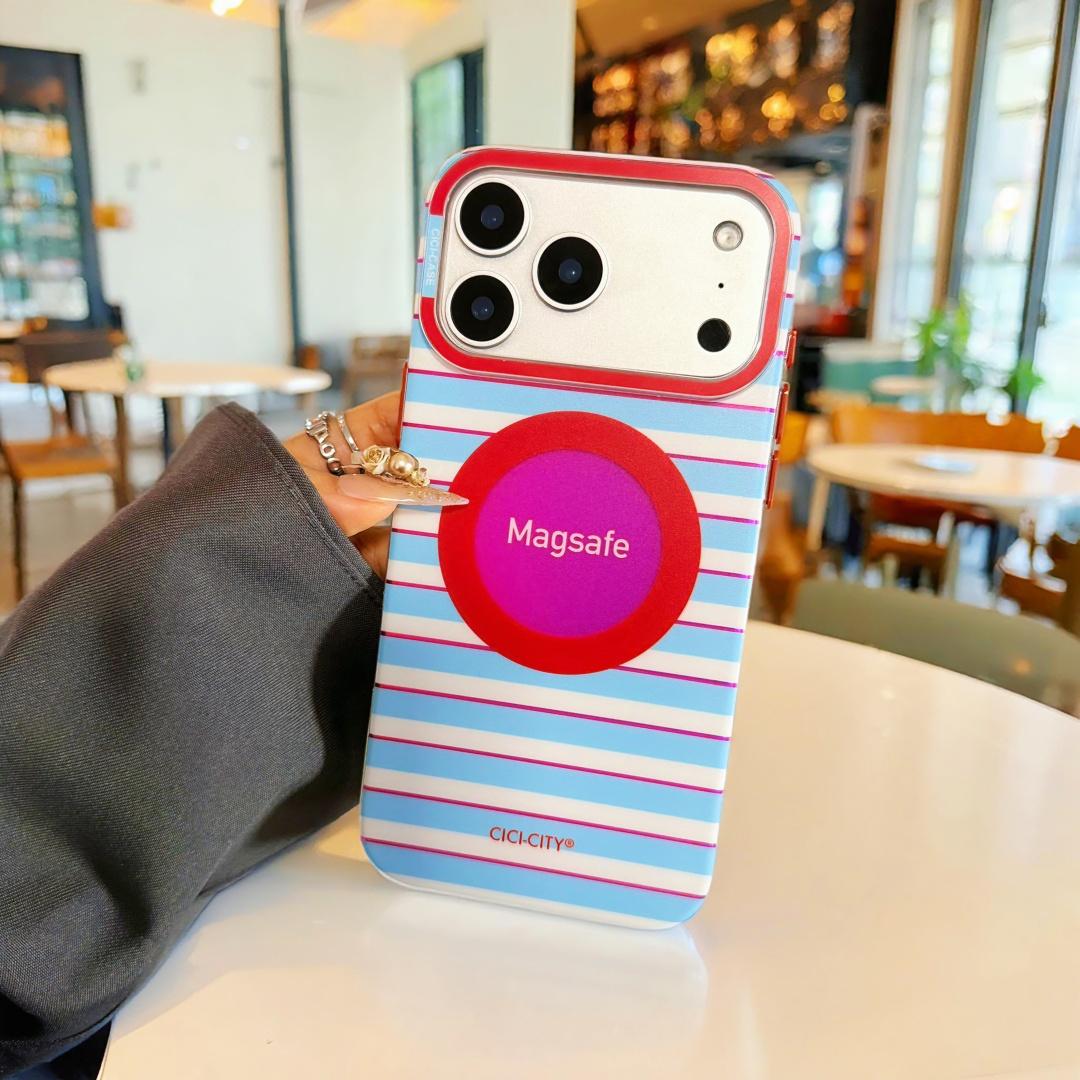 

Модний леопардовий принт для Magsafe чохол для телефону iPhone 17 ProMax 16 15 Pro Max 14 13 17 Air магнітний гальванізований ТПУ чохол iPhone 17 Pro Max