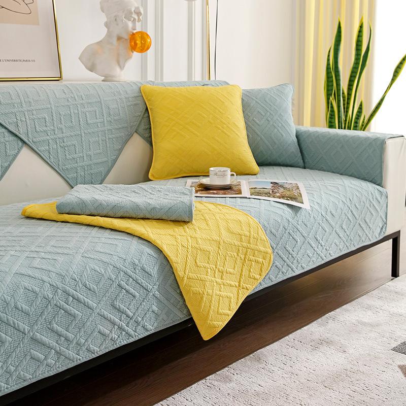 Sofa Cushion Four Seasons General Non-slip Sofa Cover Cover Living Room Light Luxury Cushion Backrest Towel Armrest Cover Cloth Thickening
