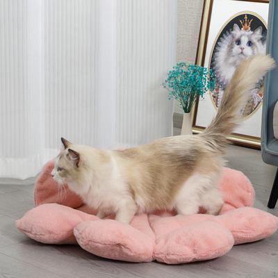Self Warming Cat Beds Mat Small Dog Bed for Indoor Cats Soft Cozy Snooze Washable Sleeping 2 In 1