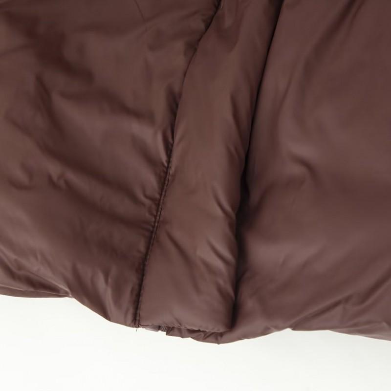 Womens Winter Warm Hooded Cotton Padded Jacket Casual Loose Fit Solid Color Outerwear