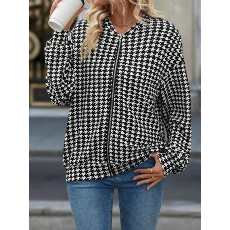 BITCED Damen Vintage Casual Herbst Winter Langarm Jacken & Mäntel