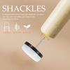 40Pcs Anti-Slip Furniture Leg Bottom Pads Nylon Head Metal Pin Floor Protectors Chair Table Feet Scratch Preventers