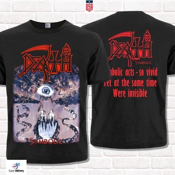 

Death Symbolic 1995 Black Technical Progressive Death Metal T-Shirt Unisex T-Shirt XL