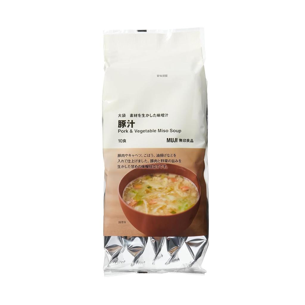 Muji Large Bag Miso Soup Ingredients Pork 10 Servings TDZ06A4A