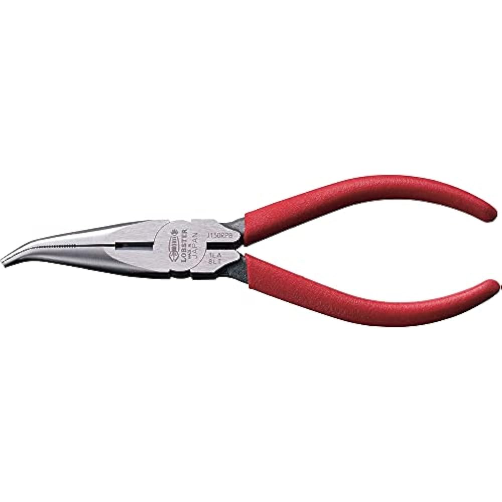 Robtex J150RBG J-CRAFT Горизонтальные изогнутые радиомонтажные плоскогубцы с адаптером для рукоятки