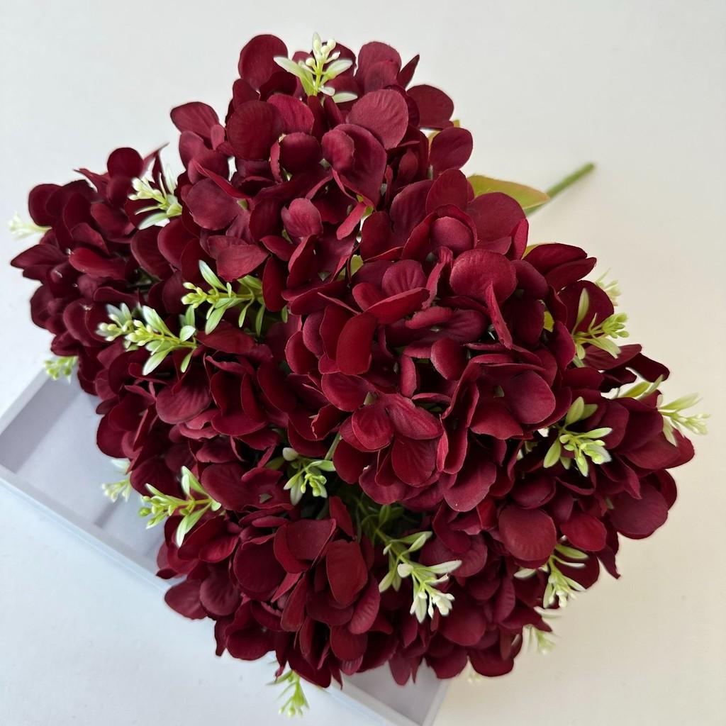 Hydrangea Artistic Silk Flower Display For Wedding Photography Decoration Home