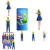 Halloween Cosplay Costume For Kids And Adults Super Mario Outfit In Various Colors