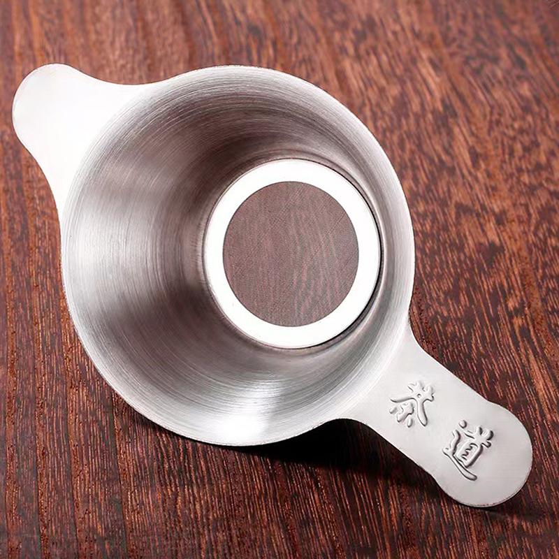 Tea Strainer 304 Stainless Steel, Teapot Teacup Filter, Reusable Tea Infuser, Chinese Teaware Accessories Outdoor Tableware