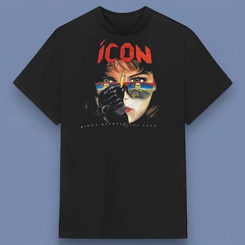 Icon Band Right Between the Eyes Shirt High-Quality Print All Size S-4XL XXXL