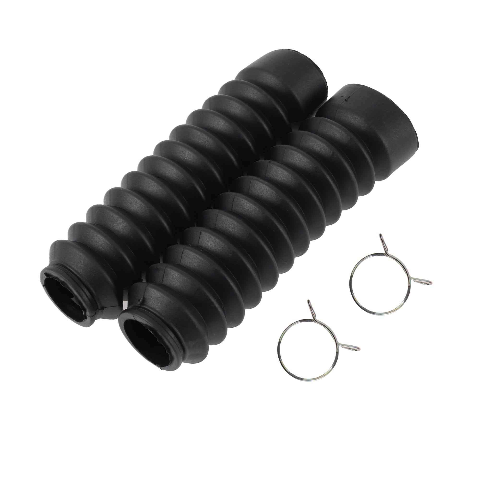 

BULLSPANN Мотоцикл Мотоцикл Пыльники передней вилки 190x52x32мм Чехол передней вилки с кольцом Амортизатор 190x52x32mm чёрный