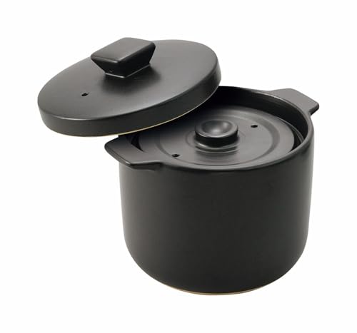 Kakusee Delicious DEL-22 Rice Cooker, 2-cup capacity, for 1-2 people, with inner lid, microwave and stovetop safe