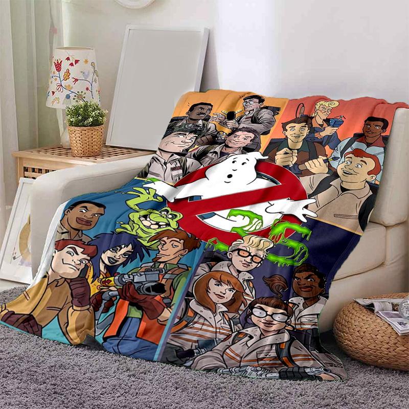 

1pc The Real Ghostbusters Home Decor Blanket, Perfect for Couch, Bed .B030 80x120cm