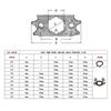 Front Engine 420# 17mm 20mm 10T-19T Toothed Sprocket & Fixed Plate Lock For Dirt Pit Monkey Dax Bike Go Kart ATV Quad Motorcycle