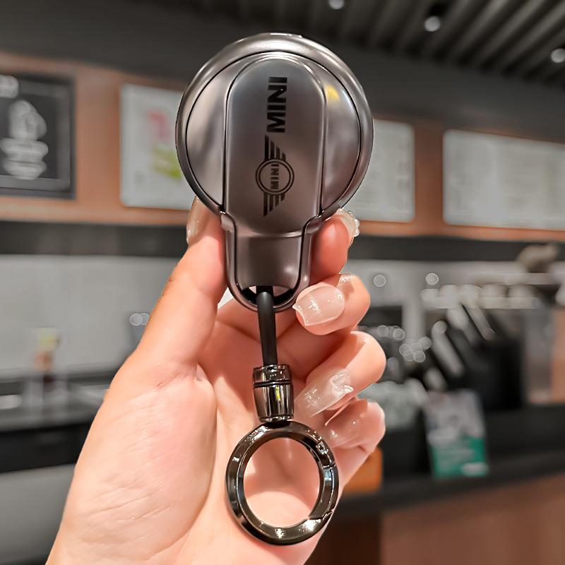 Hot 2025 Gun Gray TPU Car Remote Key Case Cover For BMW Mini COOPERS COUNTRYMAN ONE JCW CLUBMAN F56 F55 F54 F57 F60 Roadster Acc