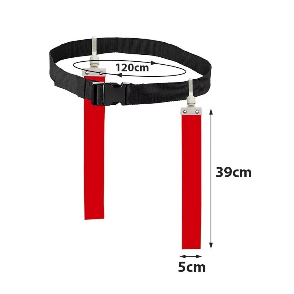 Adjustable Waist Flag Belt Durable Rugby Flag Tag New Football Training Belt  Rugby Game