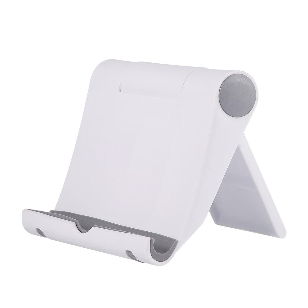Cell Phone Stand Desk Stand Holder 270 Degrees Rotation Mobile Phone Support Stand White