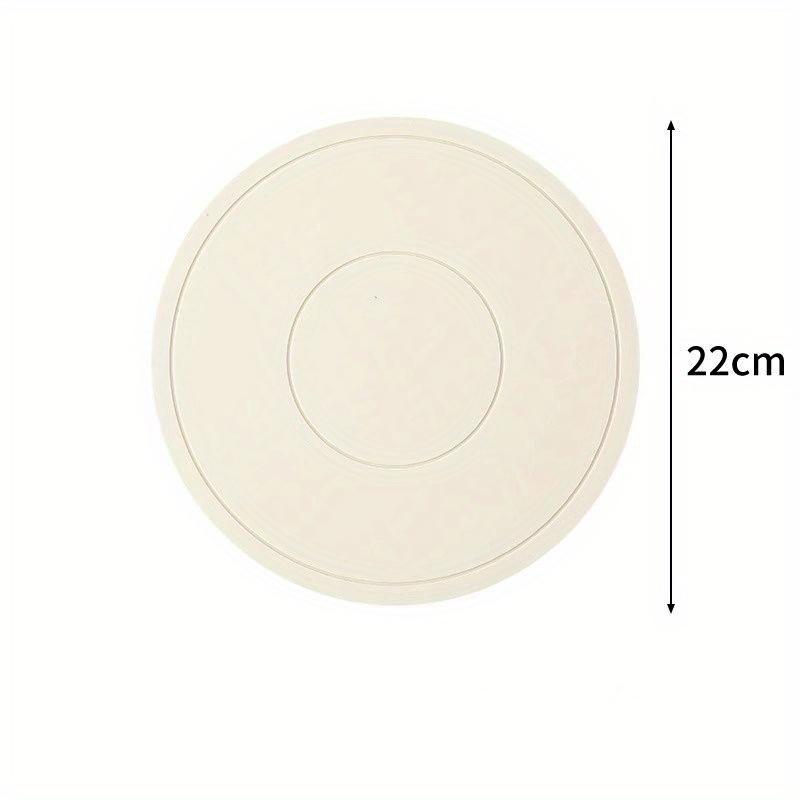 1 ks Kulatý silikonový podtácek Žáruvzdorná a protiskluzová podložka Podložka pod misku Vodotěsná Podložka pod nápoj Kávový hrnek Kuchyňská dekorace