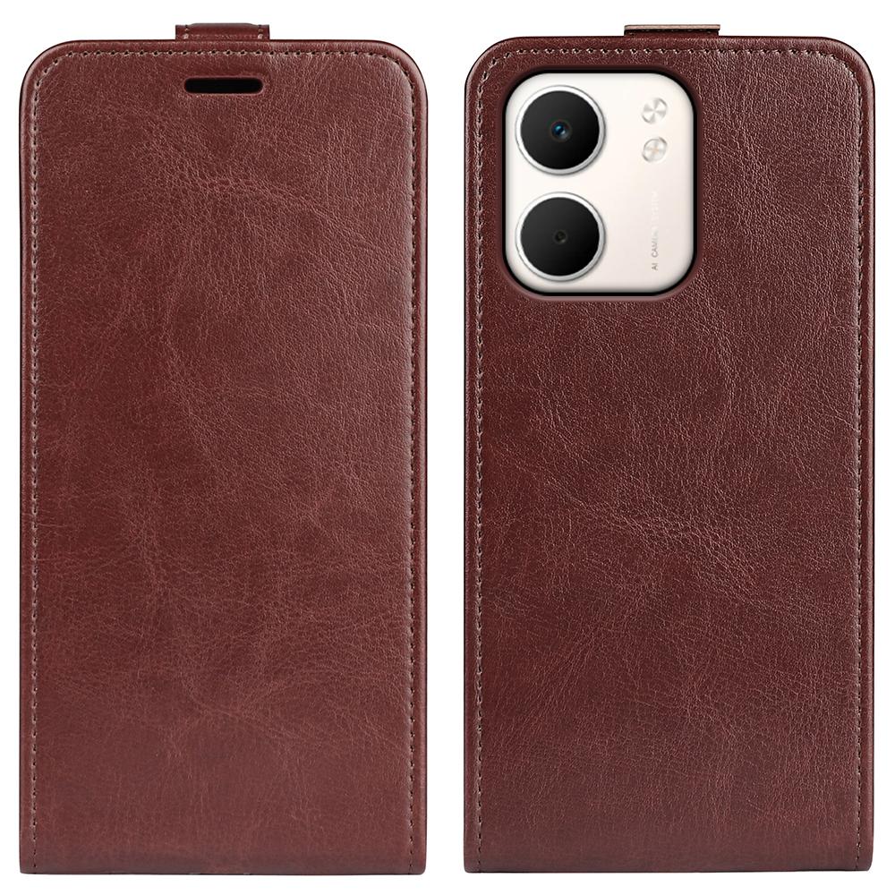 

For Oppo A5x 5G/Oppo A5x 4G Case with Card Slots Vertical Flip Leather Phone Cover