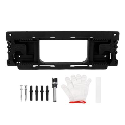 Door Jamb Hinge Jig Kit Mortise Template for Router 212in To 6in 8 Hinge Sizes 138in To 212in