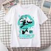 New 2026 Japanese Hatsune Miku Anime Printed Cotton Retro Distressed ShortSleeved Unisex TShirt Vintage Men Women Kids