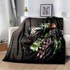 Classic Retro Game Metal Slug Gamer Soft Plush Blanket,Flannel Blanket Throw Blanket for Living Room Bedroom Bed Sofa Picnic Kid