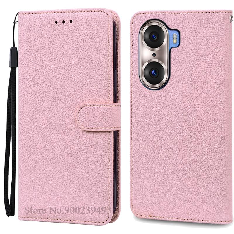 For Honor 60 Pro Case Honor 60 Case Silicone Soft Leather Flip Case For Honor 60 Pro Wallet Cover Phone Fundas Coque