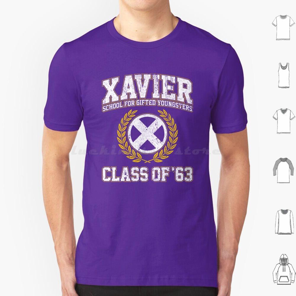 Xavier Class Of 63  Variant  T Shirt Big Size 100 Cotton Comic Book Comics Comic Comic Books Graphic Novels Movie Tv
