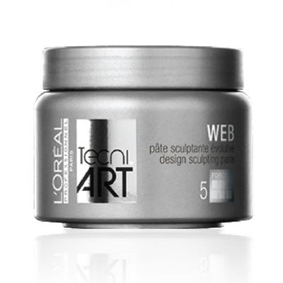 L'Oreal Web Design Skupting Paste Gum Tip 150ml Ceară de păr