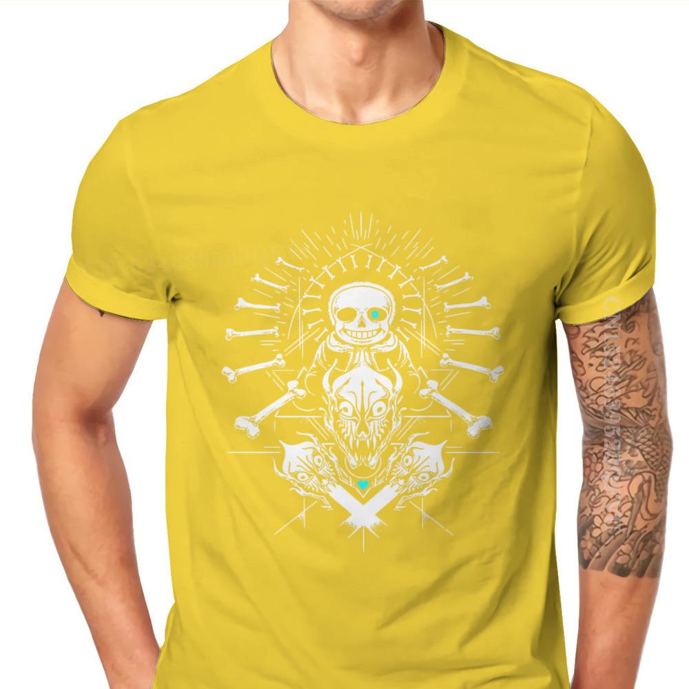 Megalovania Hip Hop Tshirts Undertale Frisk Toriel Sans Papyrus Game Printing Leisure Unisex T Shirts Male Tshirt Clothing Clothes
