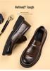 Men's Autumn/Winter Slip-on Derby Leather Shoes - Formal & Casual Soft Sole Loafers