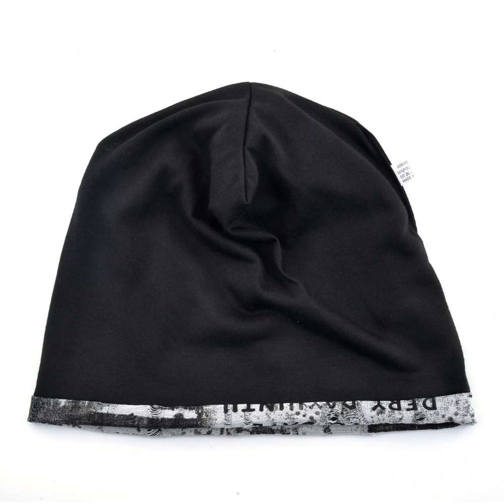 Tie-dye Slouchy Beanie Hat Stretchy Streetwear Beanie Retro Plush Lined Beanie  For Men Women