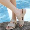Women Wedge Shoes Open Toe Flatform Wedge Casual Sandal Slip On Summer Comfy Slides Sandals Platform Shoes Sandalias Femininas